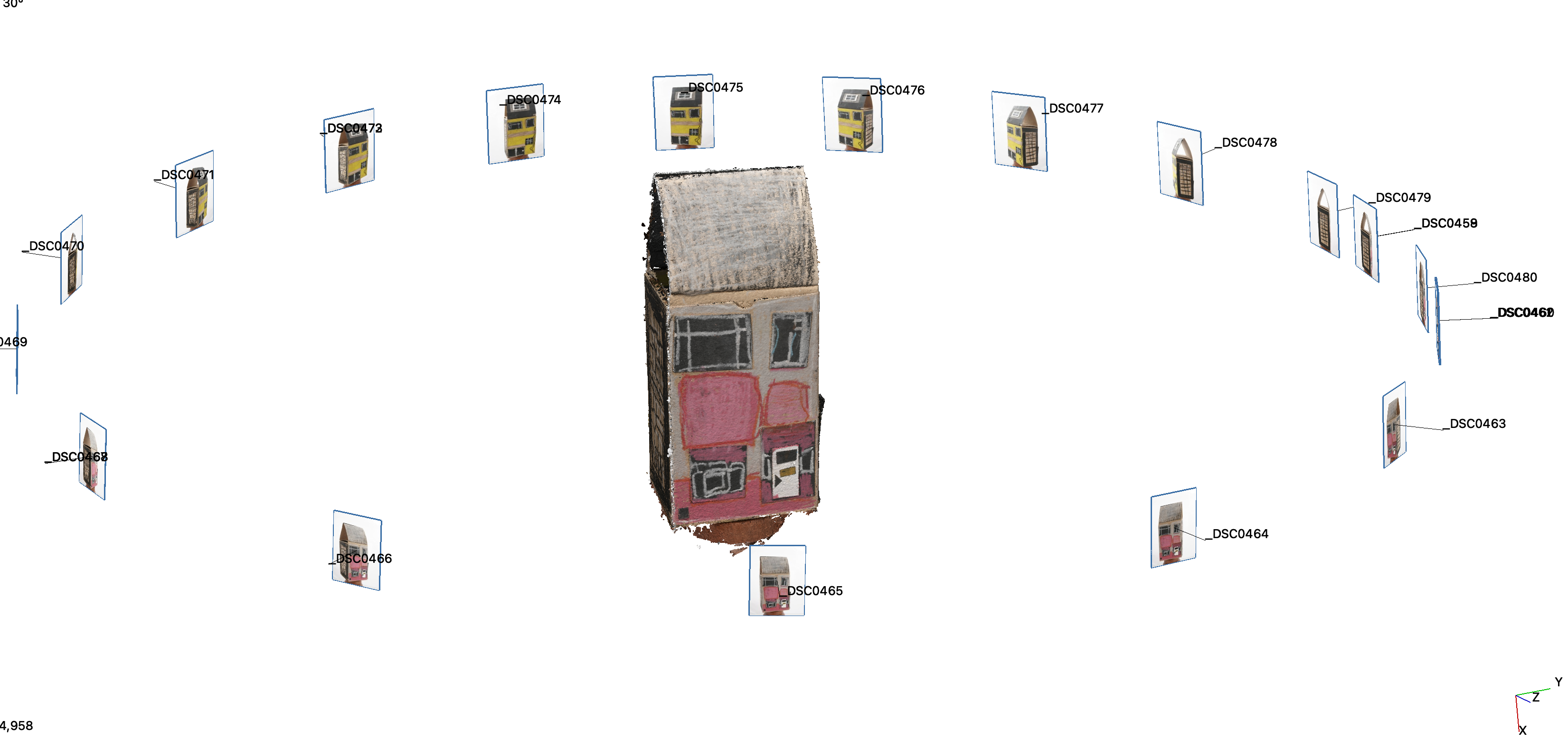 dense point cloud