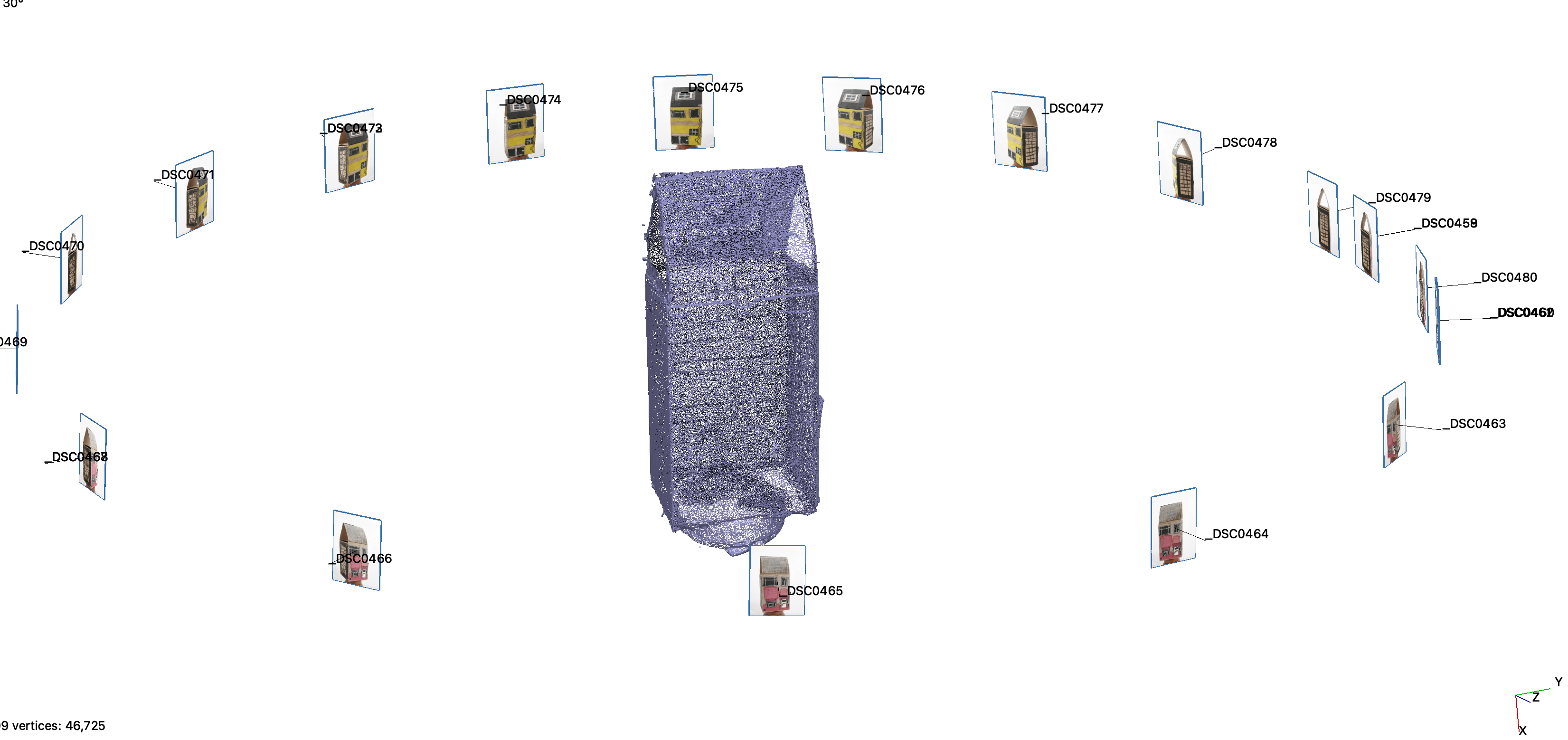 triangulated model